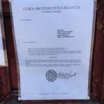 cartello chiesa piano mommio (foto Pomella)