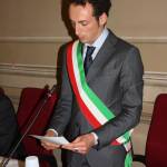 giuramento sindaco alessandro del dotto (foto Pomella)