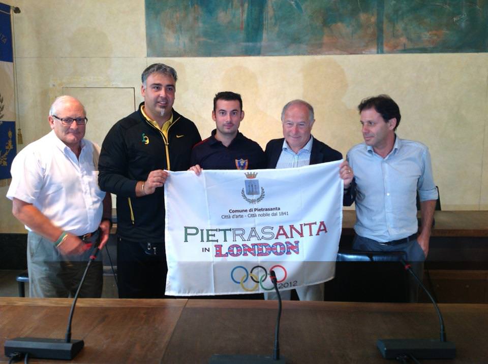 PIETRASANTA FA L’IN BOCCA AL LUPO A VIZZONI E TESCONI IN VISTA DI LONDRA 2012