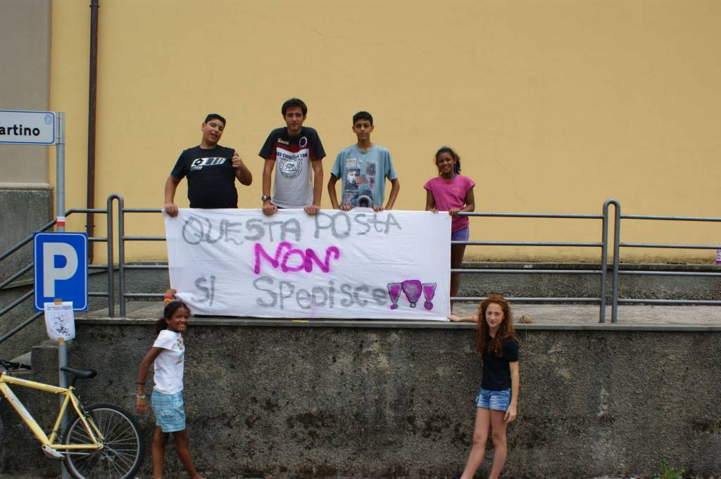 ufficio postale Valpromaro protesta