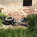 copertoni discarica lido (foto Marco Pomella)