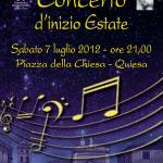 concerto estate 2012 quiesa