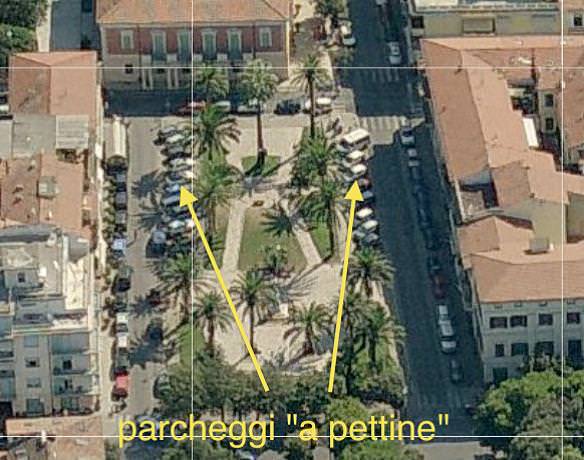 “LASCIATE I PARCHEGGI A PETTINE IN PIAZZA SHELLEY”: UN CITTADINO SCRIVE A LUNARDINI