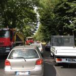 via italica traffico (foto Pomella)