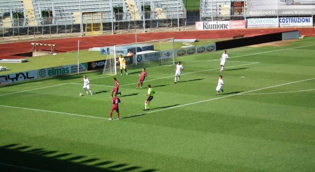 COPPA ITALIA LEGA PRO: VIAREGGIO TUTTO CUORE STRAPPA UN PUNTO AL PONTEDERA (2-2)