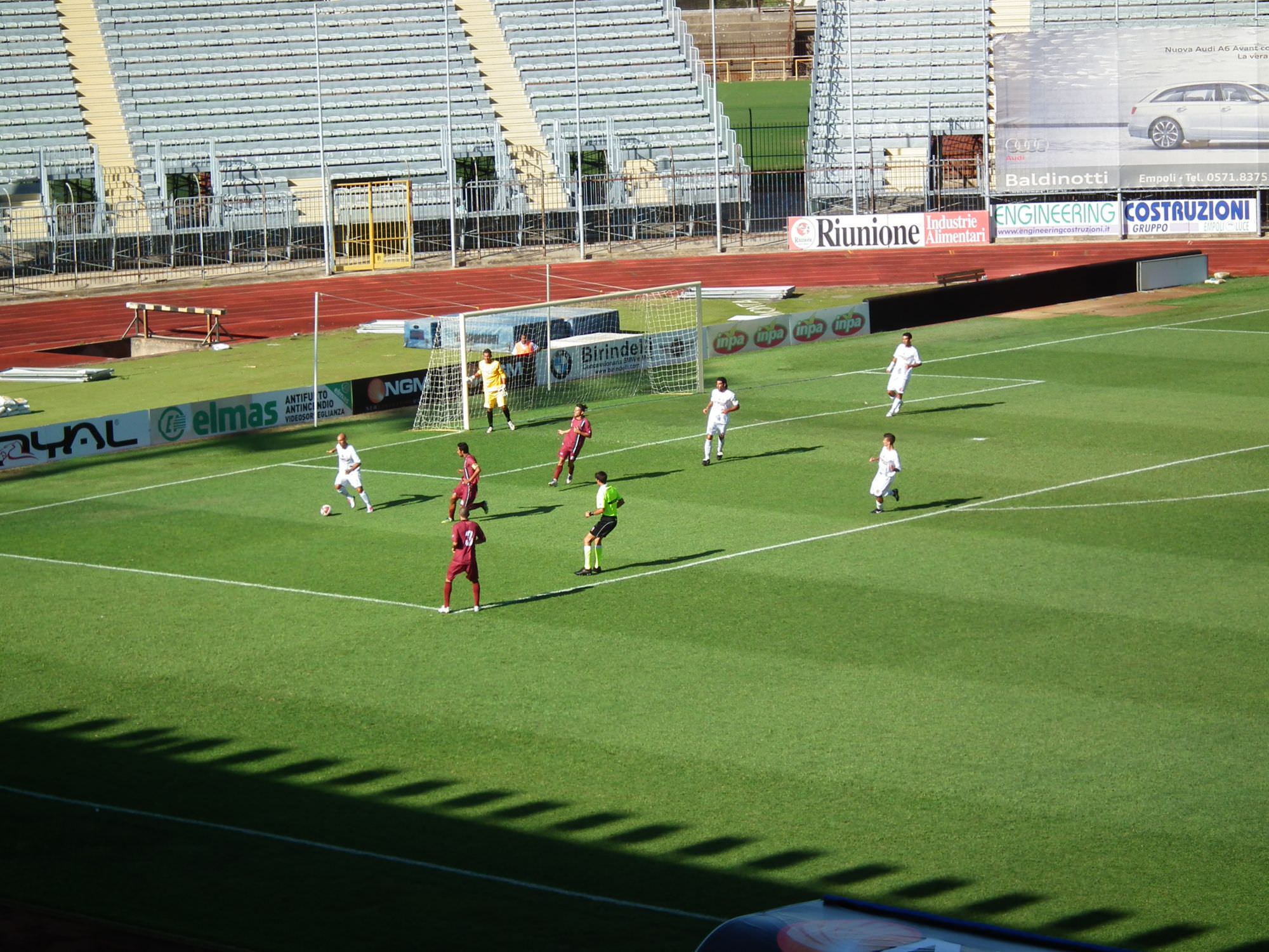 COPPA ITALIA LEGA PRO: VIAREGGIO TUTTO CUORE STRAPPA UN PUNTO AL PONTEDERA (2-2)