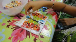Laboratorio di mosaico alla Versiliana dei Piccoli 1