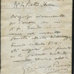 lettera puccini foto da www.subito.it