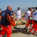 Una recente esercitazione di soccorso in mare