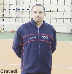 È CRISTIANO CRAVEDI L’ALLENATORE DELL’UNIONE PALLAVOLO CAMAIORESE