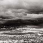 mare maltempo pioggia viareggio (foto Andrea Zani)