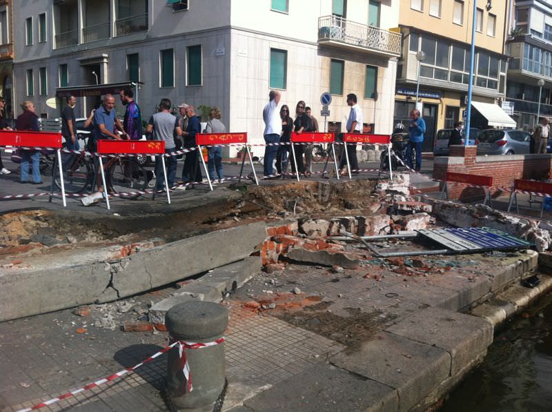 MURO DEL MOLO DISTRUTTO, IL COMUNE CHIEDE IL RISARCIMENTO AL GIOVANE AUTISTA