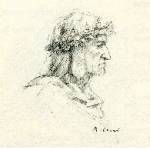 disegno dante romano cosci
