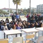 protesta studenti piazza mazzini 1 protesta studenti piazza mazzini 1