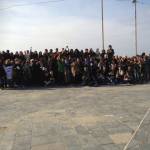 protesta studenti piazza mazzini 4 protesta studenti piazza mazzini 4