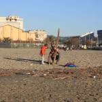 mare spiaggia inverno viareggio (foto Marco Pomella)
