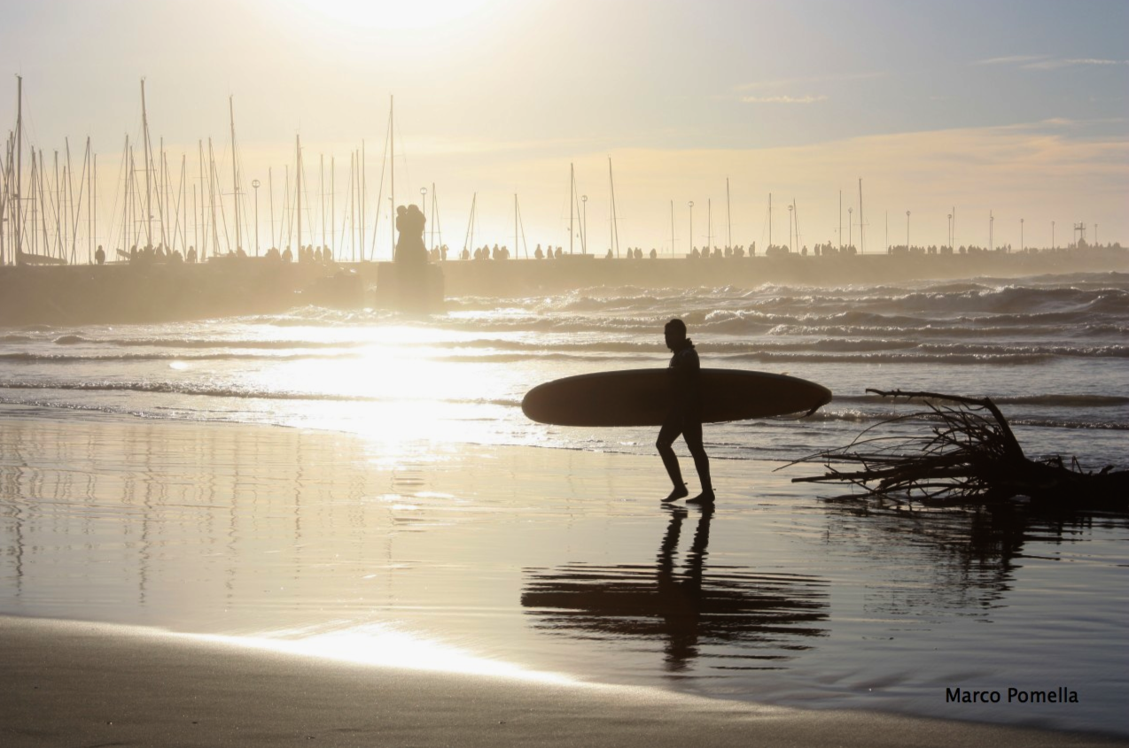 Lezioni di surf al bagno Arizona