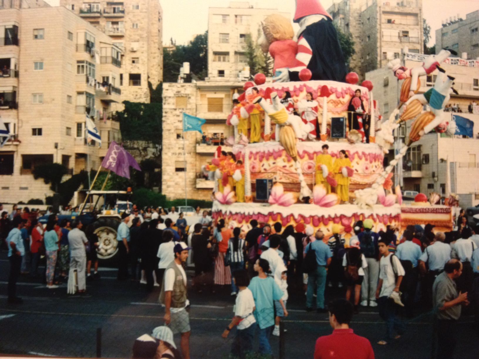 Quando il Carnevale di Viareggio sfilò a Gerusalemme
