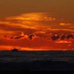 tramonto mare viareggio versilia (foto Simone Cupisti)