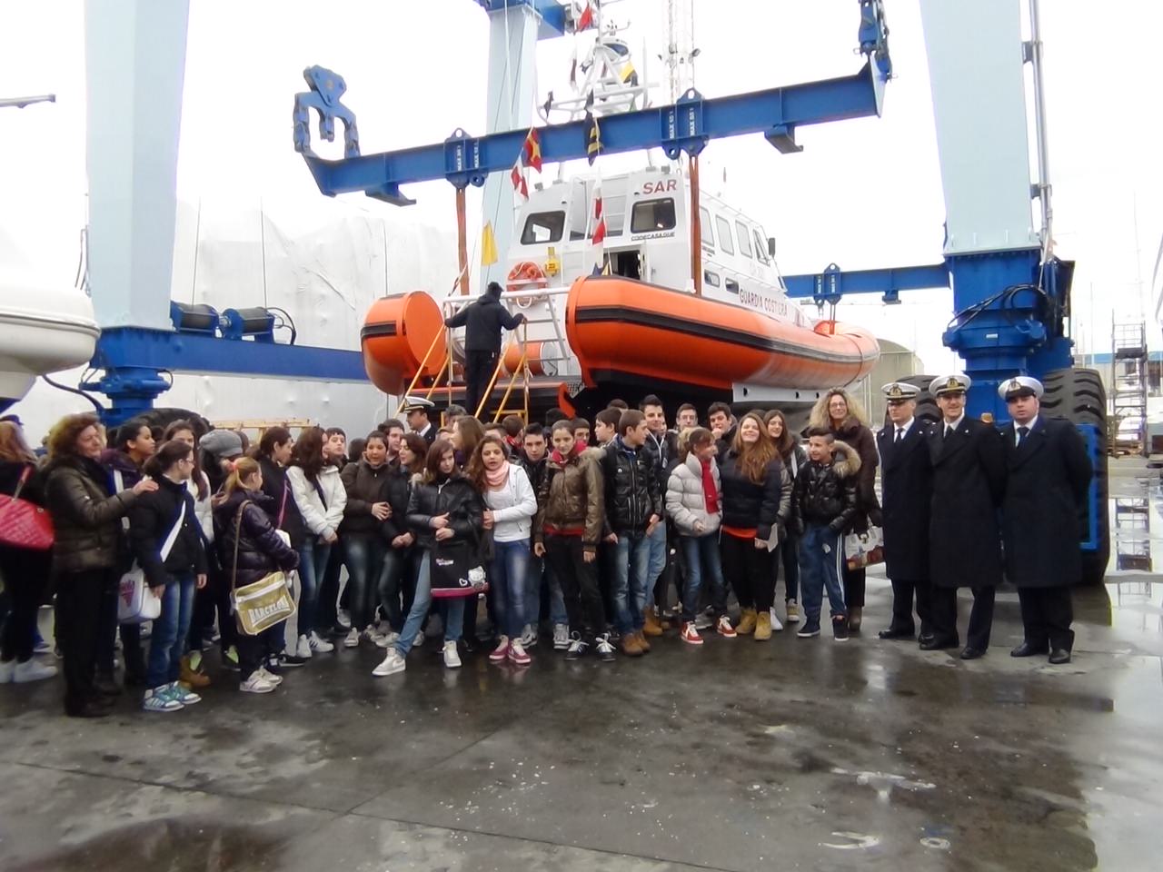 GUARDIA COSTIERA, VARATA A VIAREGGIO LA NUOVA MOTOVEDETTA