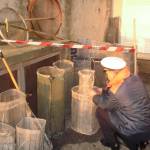 Alcune delle attrezzature sequestrate