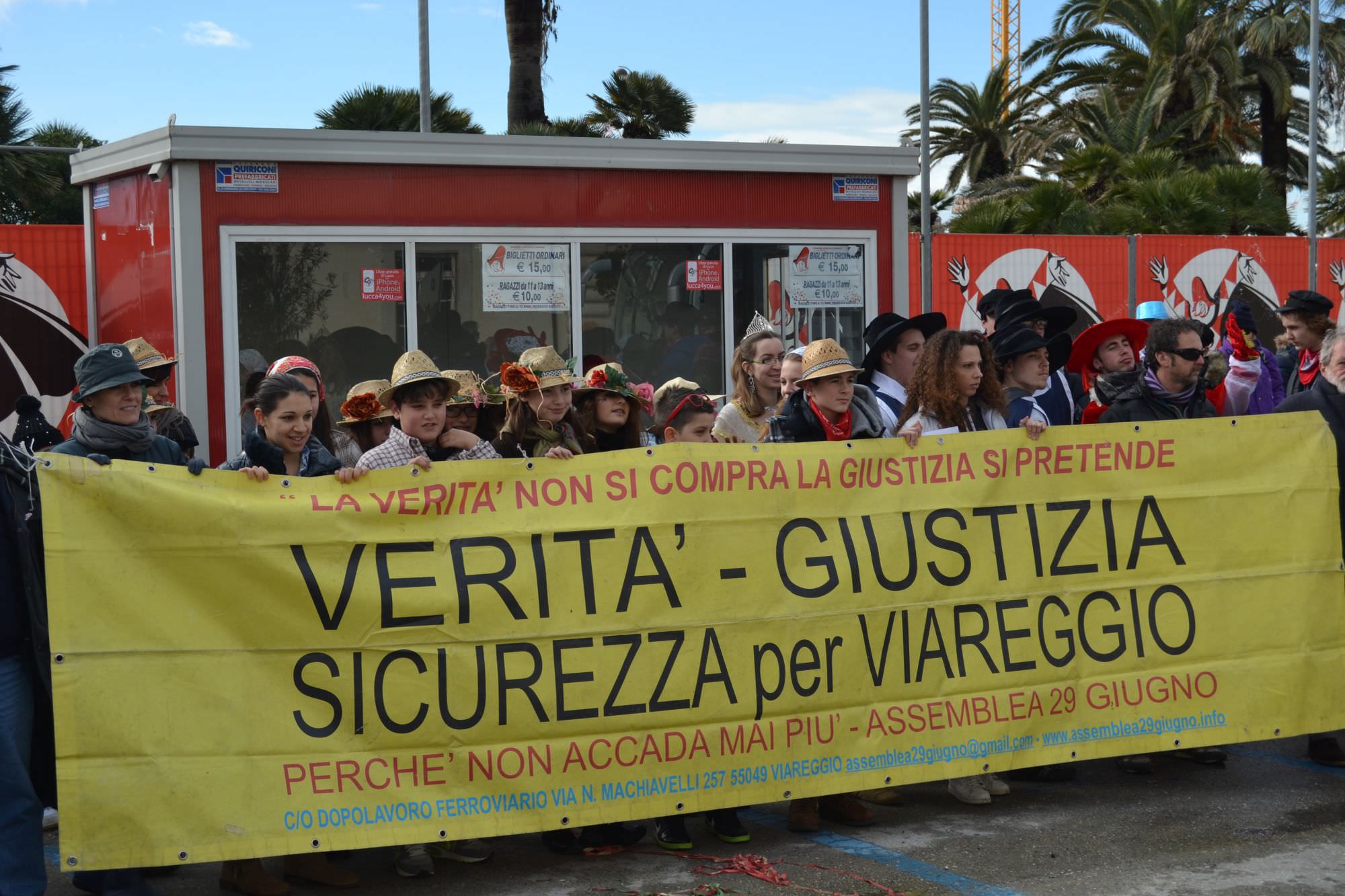 Il Carnevale dice “no” alla prescrizione su Viareggio