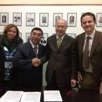 Firma del protocollo