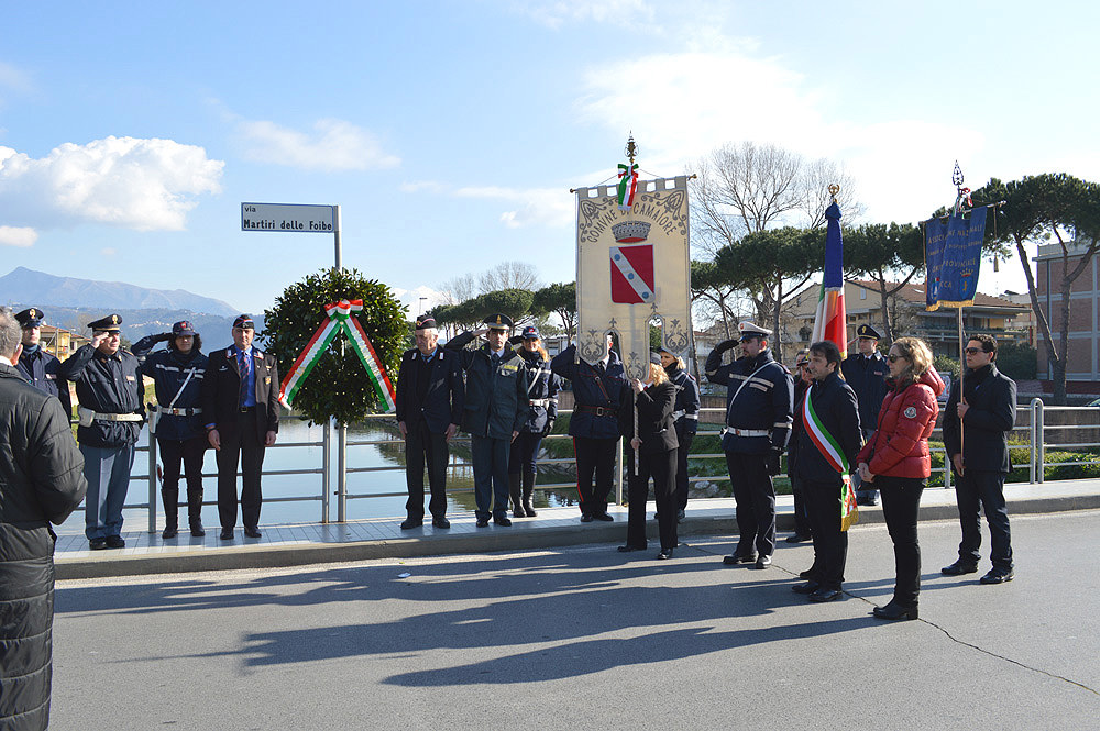 Viareggio e Camaiore ricordano i martiri delle foibe