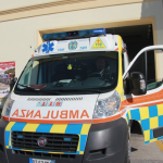 ambulanza misericordia capezzano 118 (foto VT)