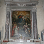 Gerolamo Scaglia, Madonna e santi, 1697 (foto Galatea Versilia)