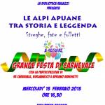 Volantino Apuane Carnevale oggi