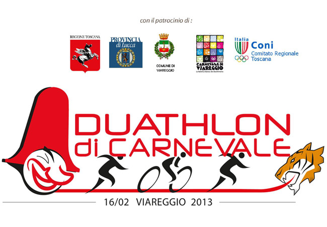 TUTTO PRONTO A VIAREGGIO PER IL PRIMO DUATHLON DI CARNEVALE