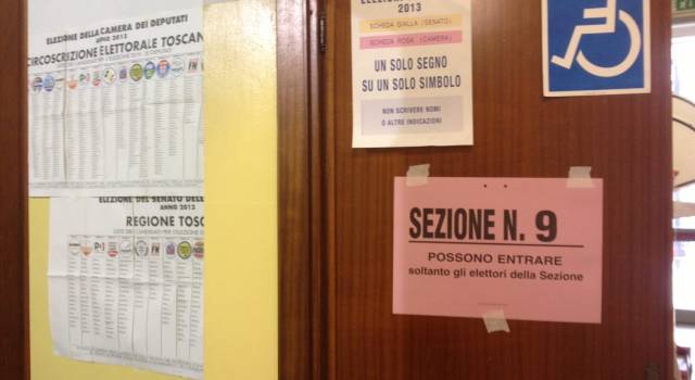 BALLOTTAGGIO A VIAREGGIO, L&#8217;AFFLUENZA ALLE URNE SI FERMA ADDIRITTURA AL 36,37%