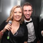 Rosaria Renna e il dj Francesco Cinelli(1) Rosaria Renna e il dj Francesco Cinelli1