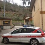 frana camaiore polizia municipale (foto Marco Pomella)