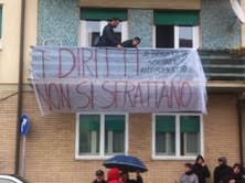 &#8220;Sostegno agli occupanti di via Matteotti&#8221;