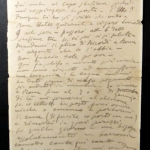 lettera autografa Giacomo Puccini (foto Vt)