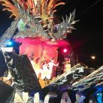 Il carro del Carnevale di Viareggio sfila in Nicaragua