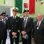 Rappresentanti dellANMI di Fornaci e della Capitaneria di Porto di Viareggio