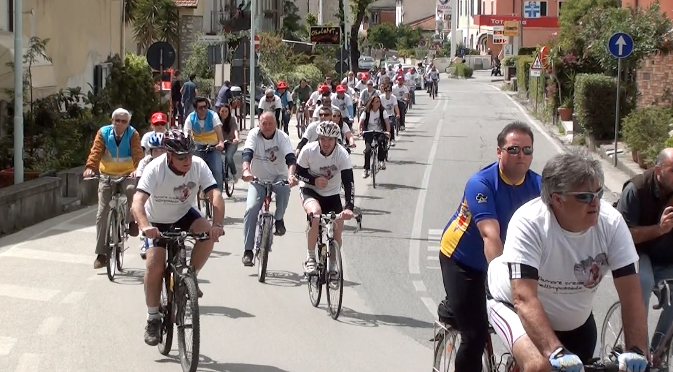 L’ULTIMA PEDALATA CON MAURO TALINI. L’ADDIO COMMOSSO AL GRANDE CAMPIONE