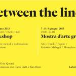 between the lines cartolina promo