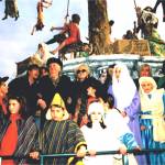 dario fo franca rame carro carnevale viareggio fratelli cinquini 2000 dario fo franca rame carro carnevale viareggio fratelli cinquini 2000