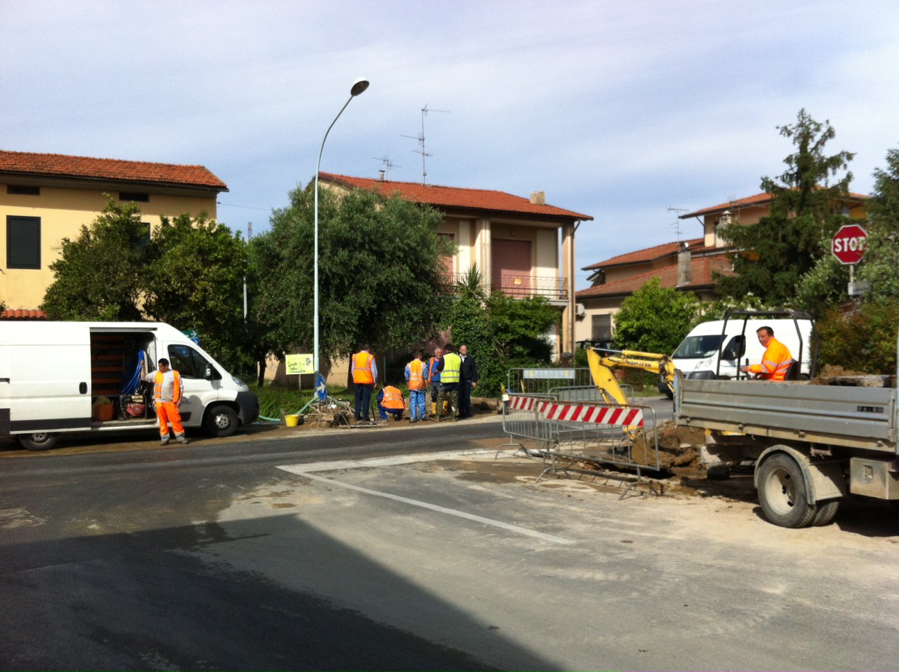 Bozzano senza acqua per lavori sulla rete idrica