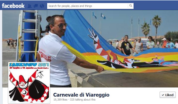 CARNEVALE DI VIAREGGIO 2013, UN SUCCESSO ANCHE IN RETE: BOOM DI UTENTI SUI SOCIAL MEDIA