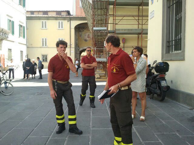 PIETRASANTA, TORNA IL DISTACCAMENTO DEI VIGILI DEL FUOCO