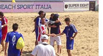 BEACH SOCCER, DUE VITTORIE ED UNA SCONFITTA A VASTO PER I CAVALIERI DEL MARE