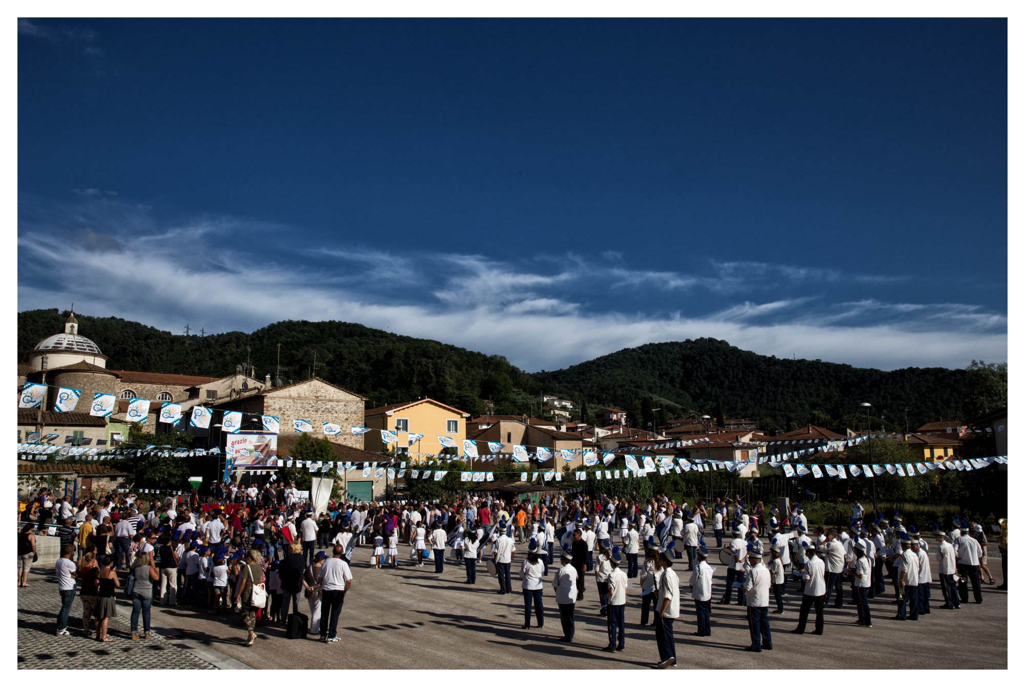 GRANDE FESTA A QUIESA PER IL NUOVO CENTRO CIVICO (LE FOTO)