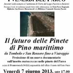 Locandina 7giu13 Venerd del Parco