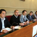Luca Mori, Maurizio Verona, Del Dotto, Mungai, Leo (foto Marco Pomella)