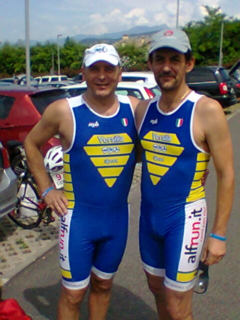 TRIATHLON, FATICA E SODDISFAZIONE PER FRANCO BACCELLI E FRANCO PEROTTI A BARDOLINO